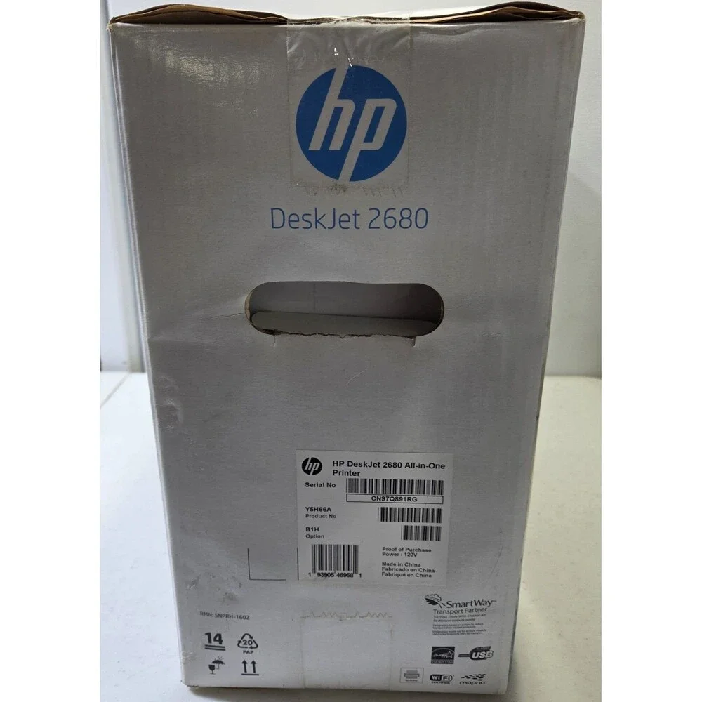 HP DeskJet 2680 Standard Inkjet Alk In One Printer NEW Sealed